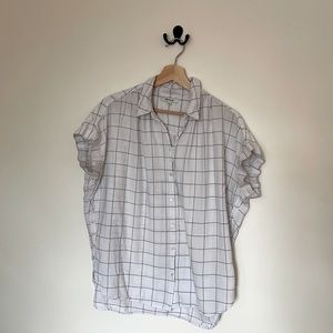 Madewell Grid Courier Shirt